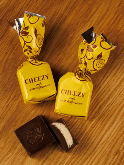 Конфеты с сырной начинкой "CHEEZY", 500 гр