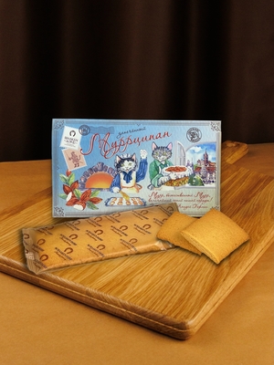 Марципановая плитка запеченная "Муррципан", 90 гр