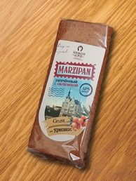 Марципановая плитка запеченная с облепихой, 80 гр