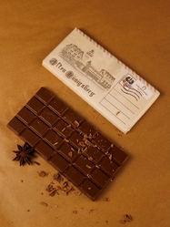 Шоколад молочный 35% "Alten Konigsberg" Рыбная деревня, 100 гр