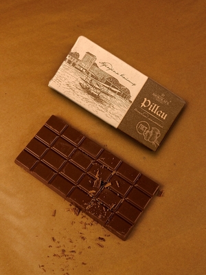 Шоколад молочный 35% "Pillau" Балтийск, 100 гр