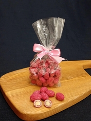 Драже "Миндаль в белом шоколаде с малиной", 150 гр