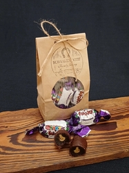 Конфеты "Чернослив в темном шоколаде с грецким орехом", 300 гр