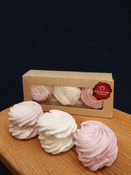 Зефир микс (яблоко, малина, черная смородина), 90 гр